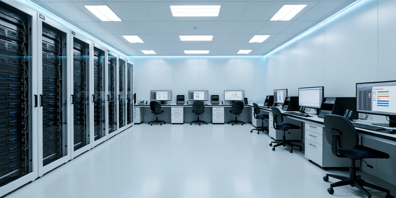 Interior del laboratorio Andes Analytical