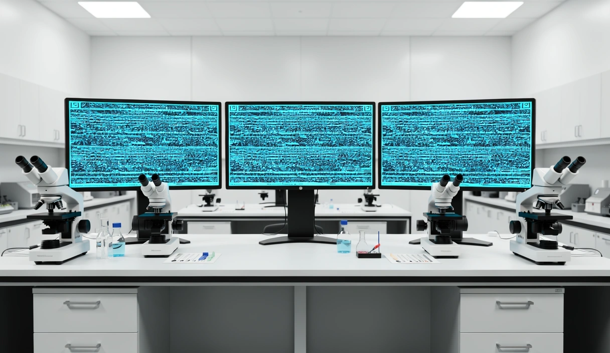 Entorno de procesamiento de datos en laboratorio